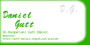 daniel gutt business card